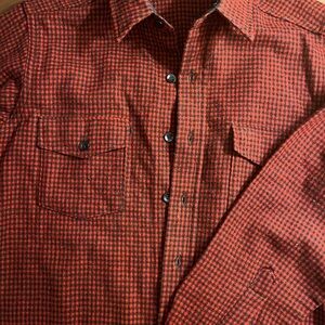 Woolrich Vintage Red Checkered Men's Shirt